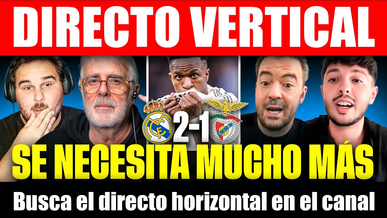 🔴EL MADRID ESTÁ EN OCTAVOS | REAL MADRID 2-1 BENFICA | CHAMPIONS LEAGUE