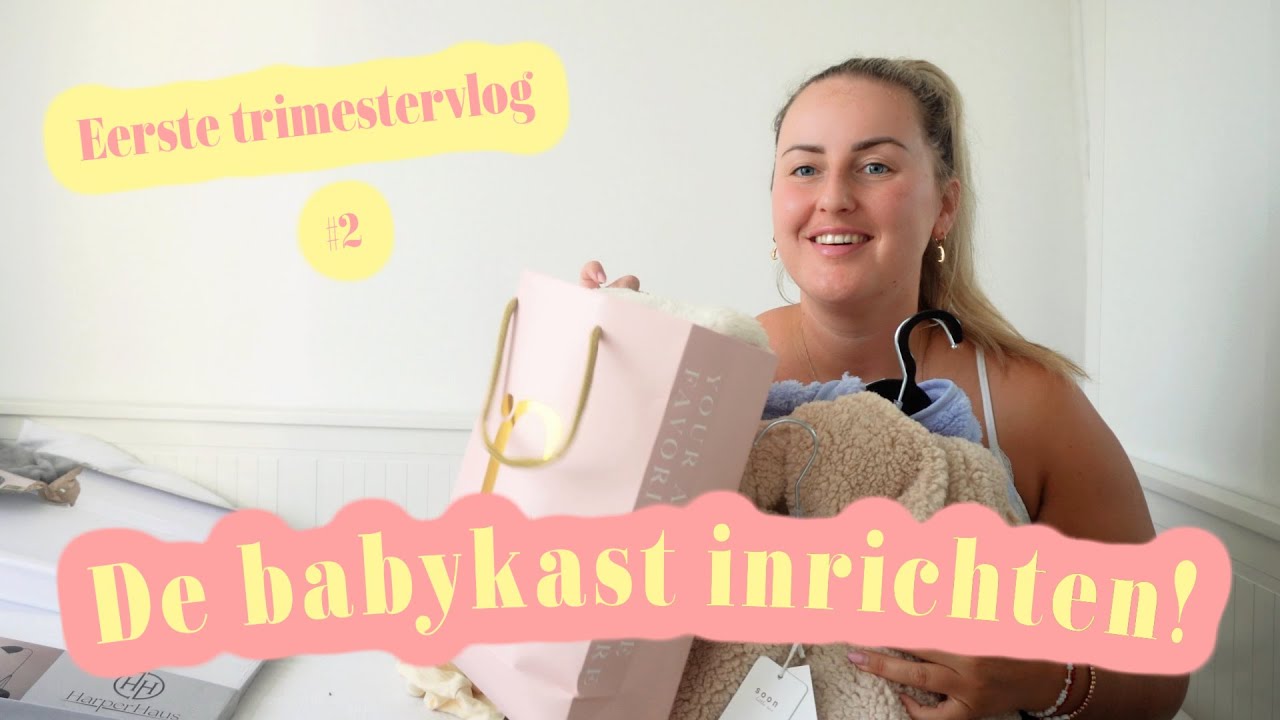 5 WEKEN ZWANGER!🤰🏼Babykamer, shoppen, hormonen & kledingkast inrichten! | EERSTE TRIMESTER VLOG #2