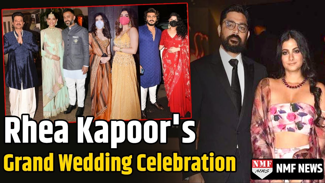 Anil Kapoor's Daughter Rhea Kapoor Wedding Celebration | Sonam Kapoor | Arjun Kapoor | Full Video