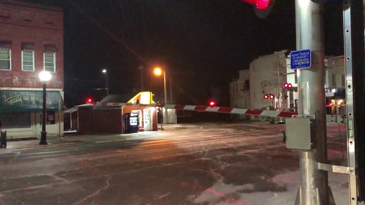 NS SD40-2 Funeral train passes through London, OH including NS 3498 OLS SD40-2