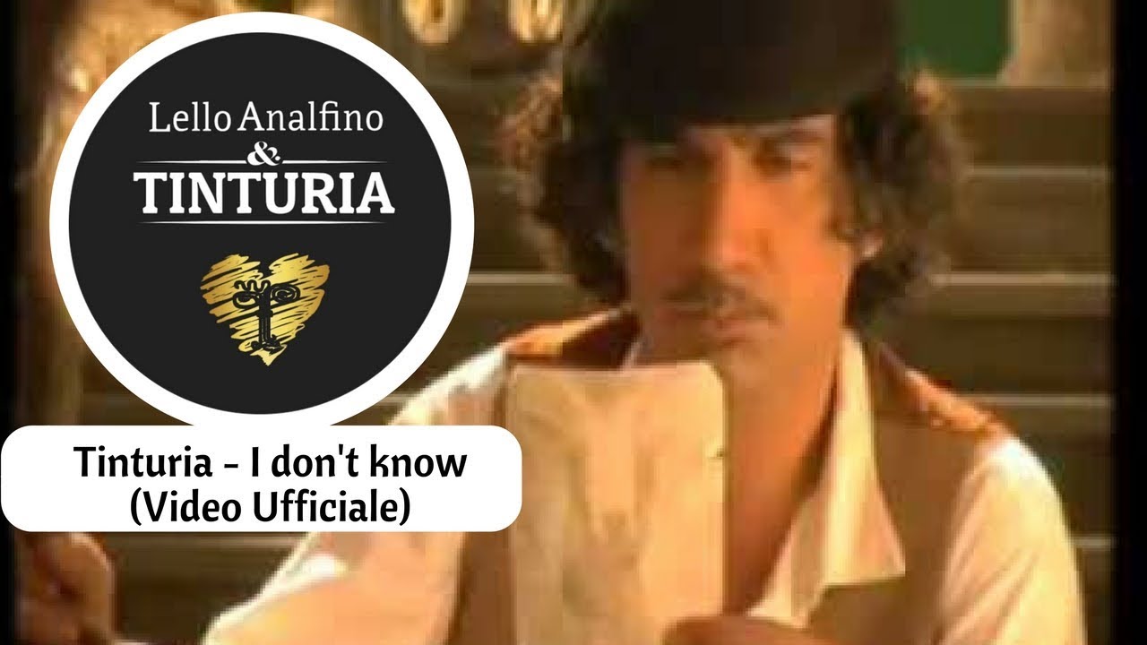Tinturia - I don't know (Official Video)