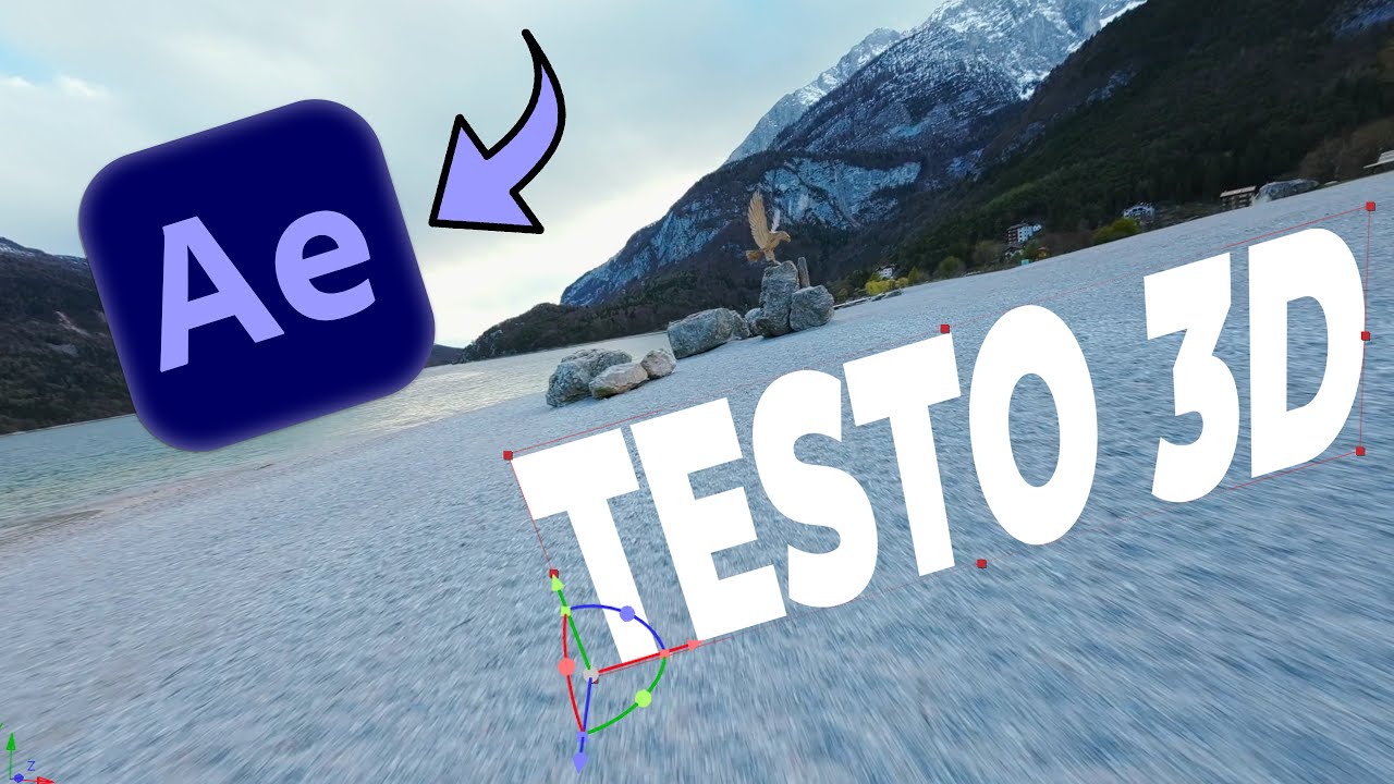 Effetto EPICO per Video FPV - TUTORIAL After Effects Testo 3D