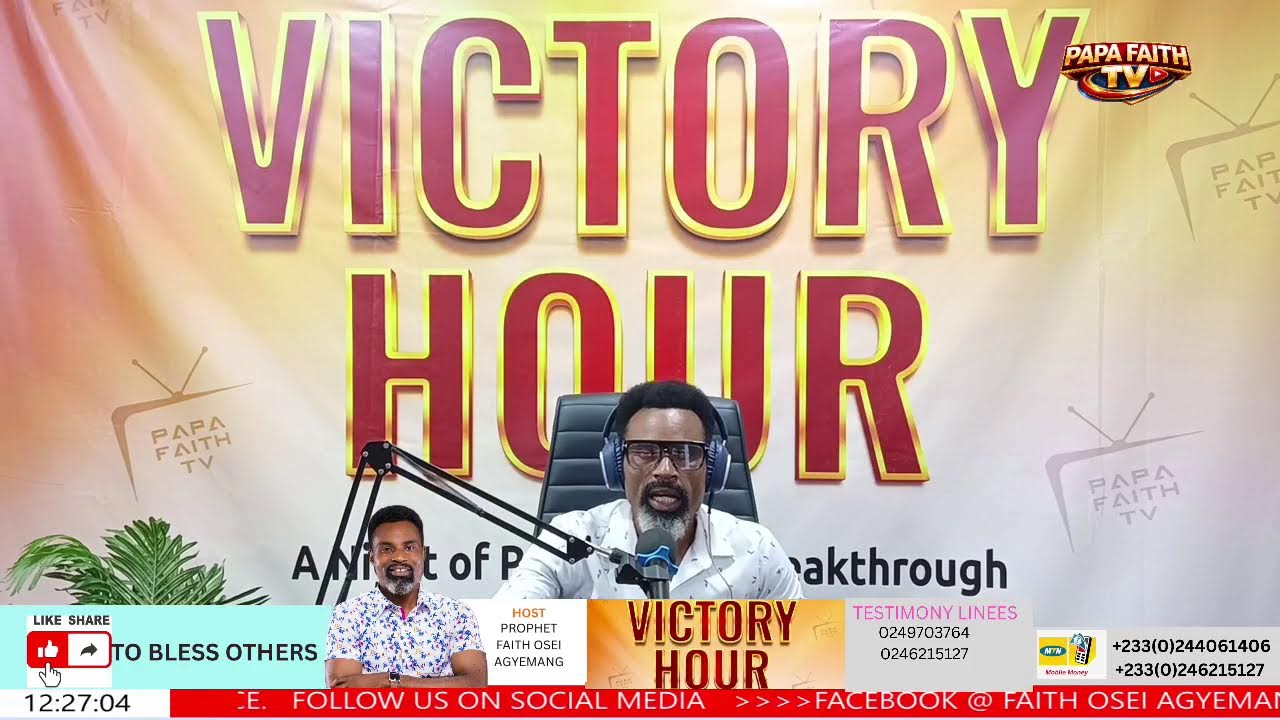 VICTORY HOUR || EPISODE 50 || FIRDAY, 06, FIBRUARY, 2026.