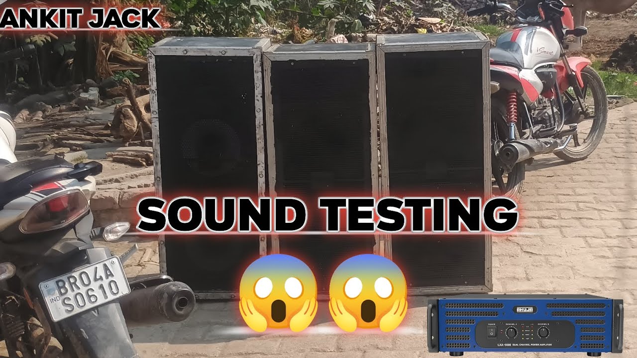 Sond testing😱😱 #blog #djblog #djlover #ytblog #youtube #indiablogs 