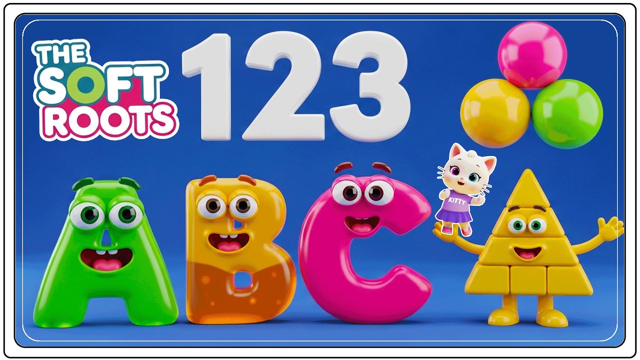 Preschool Learning activities for 3 year olds at home | Learn ABC Phonics Shapes Numbers Colors 🌈