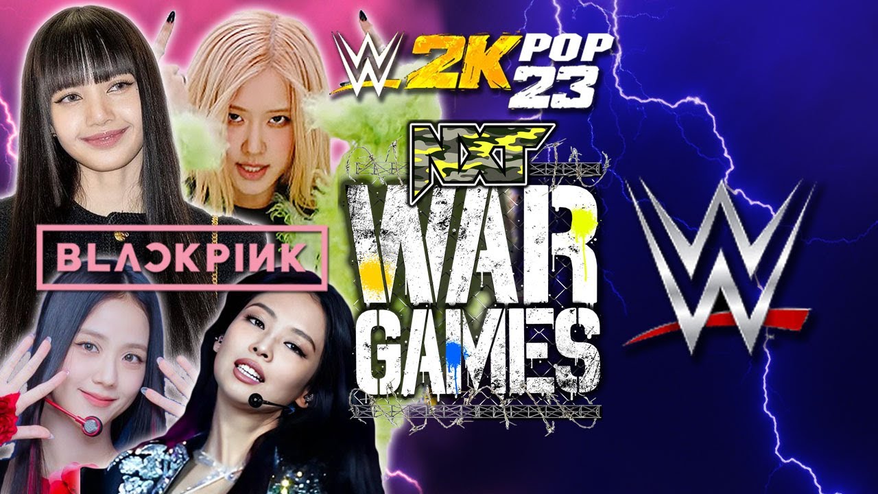 BLACKPINK vs WWE TEAM - War Games - BLACKPINK in your area - WWE 2K POP #pae8tube 30/4/23