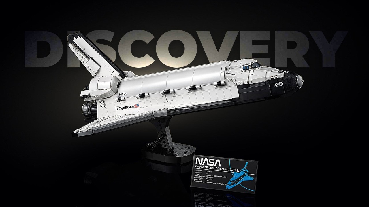 Building The LEGO NASA Space Shuttle Discovery