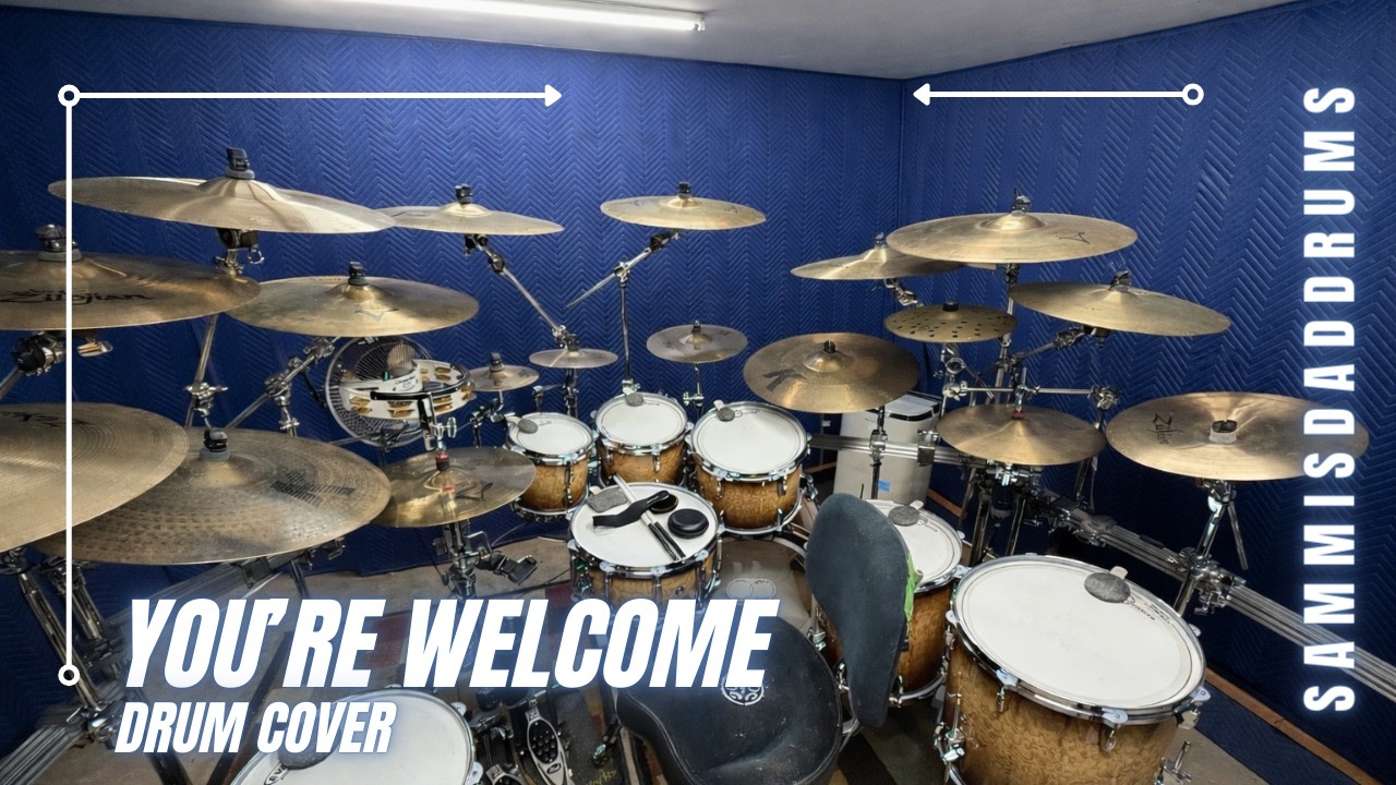 You're Welcome Drum Cover
