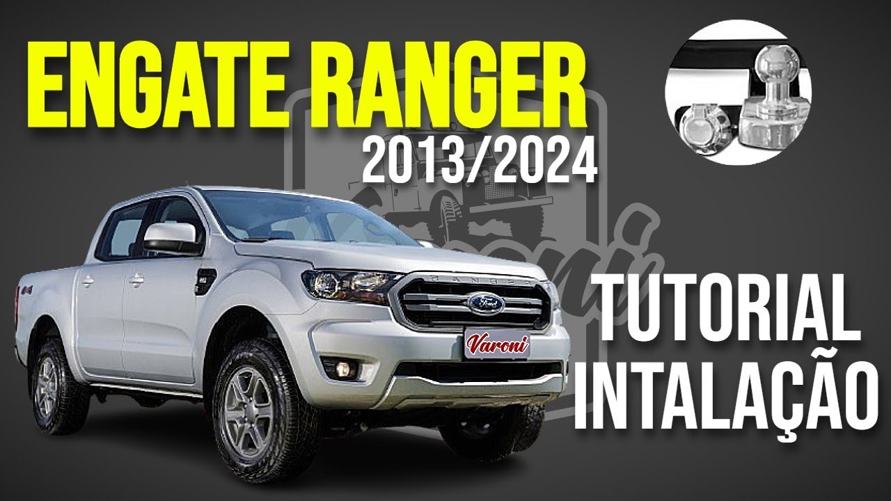 COMO INSTALAR ENGATE REBOQUE RANGER
