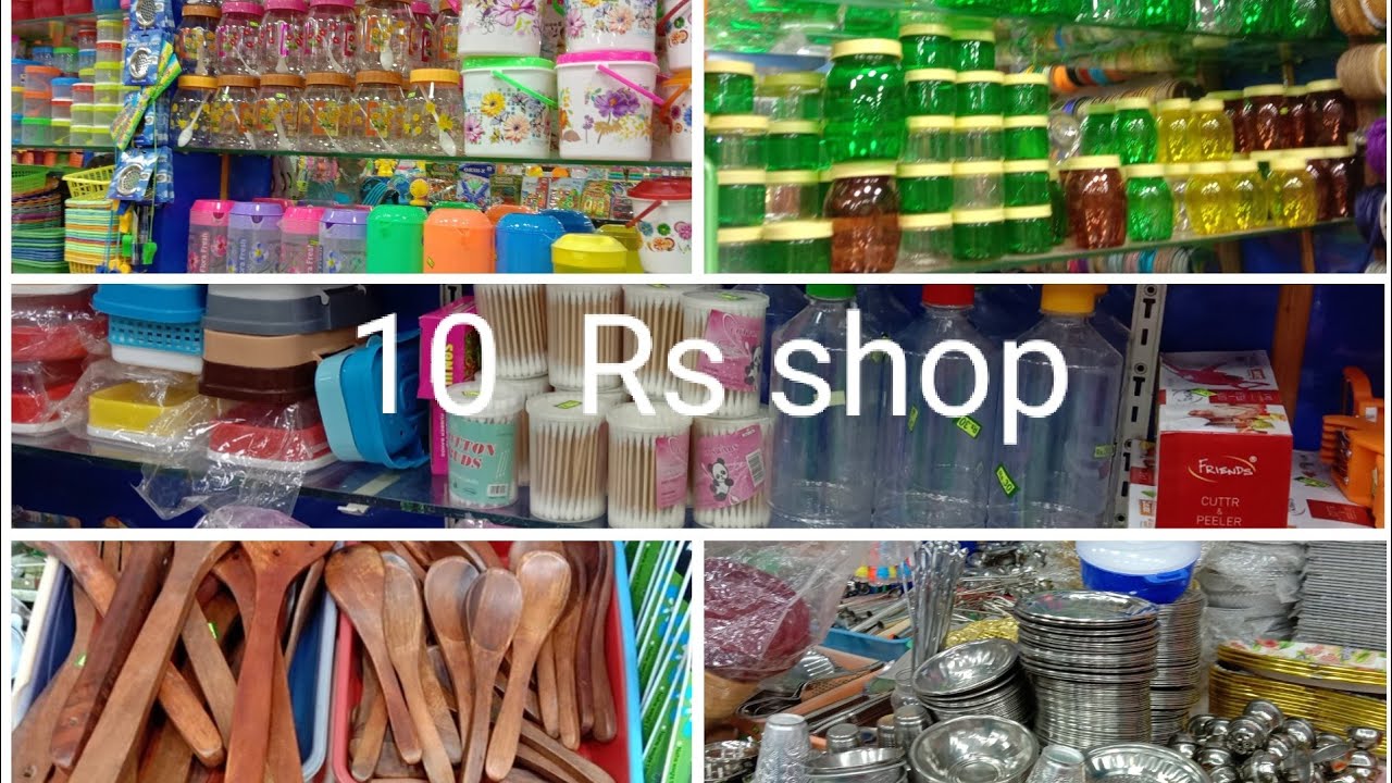 10 Rs shop in madurai / In low cost/All items available/Bhagya's lifestyle