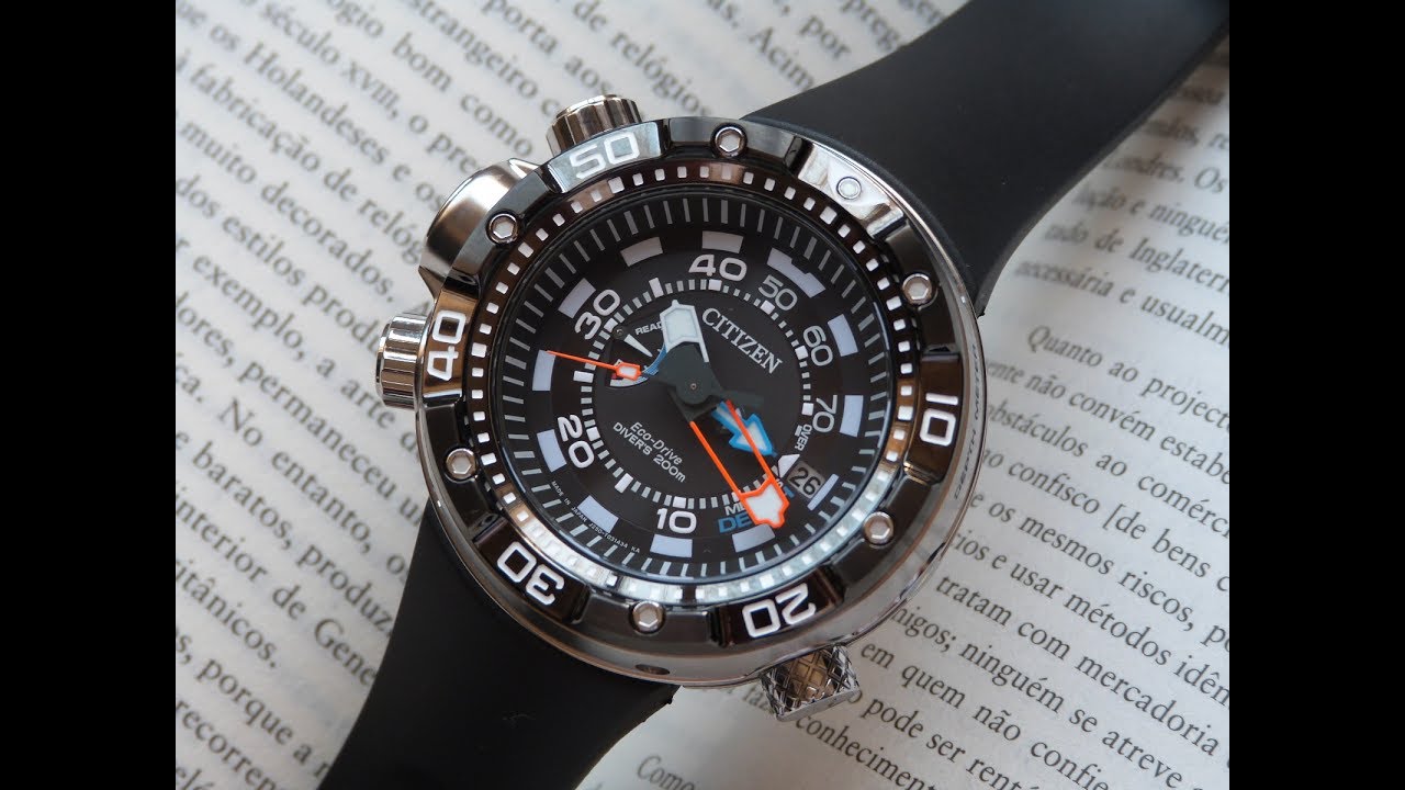 Relógio Citizen Aqualand Promaster BN2024-05E TZ30633N Eco-Drive