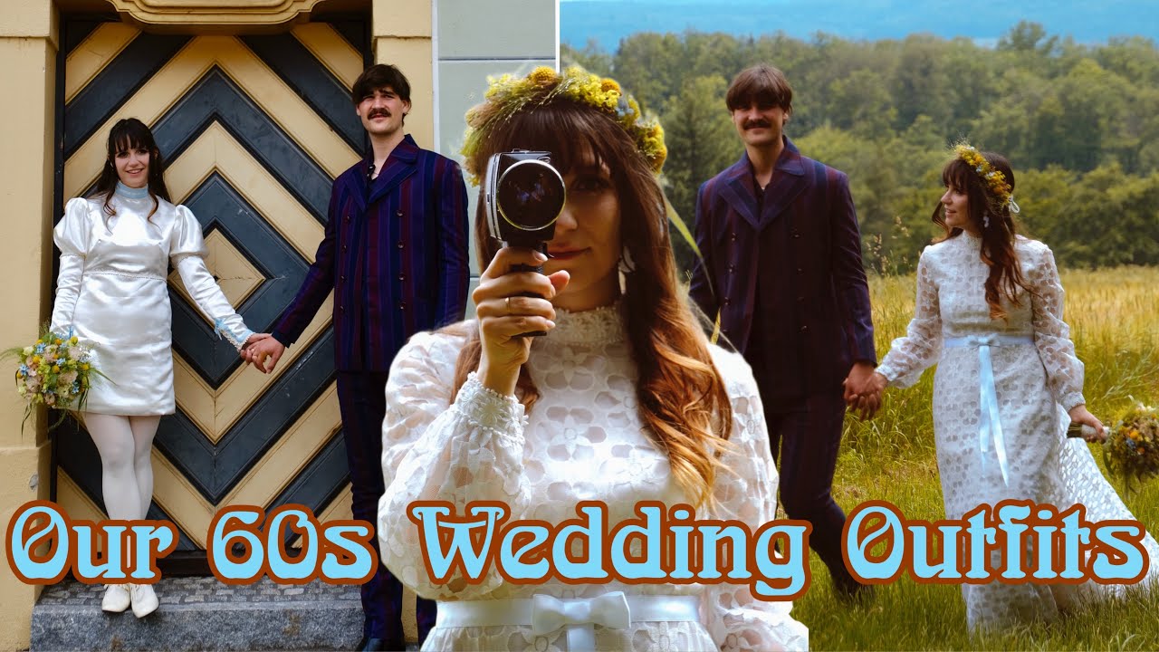 What we wore to our 1960s style Wedding