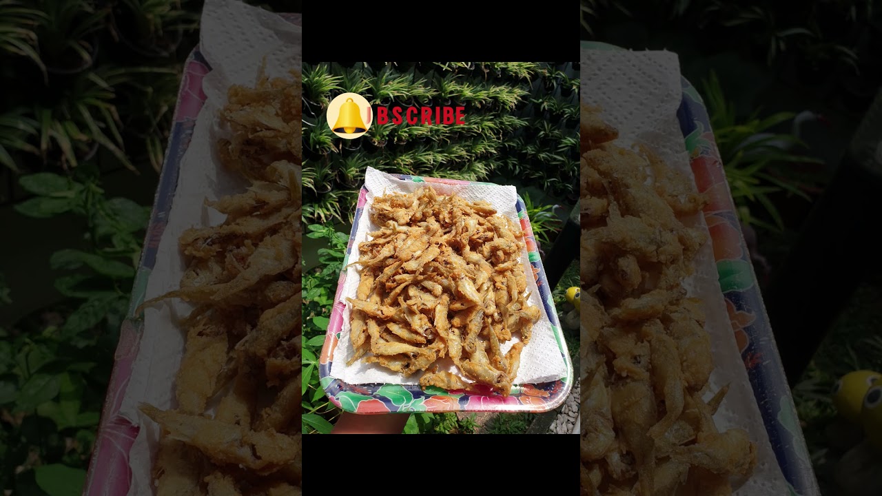 Ikan Wader Goreng Tepung Renyah #masakanrumahan #videoshorts #cat #camping  #food
