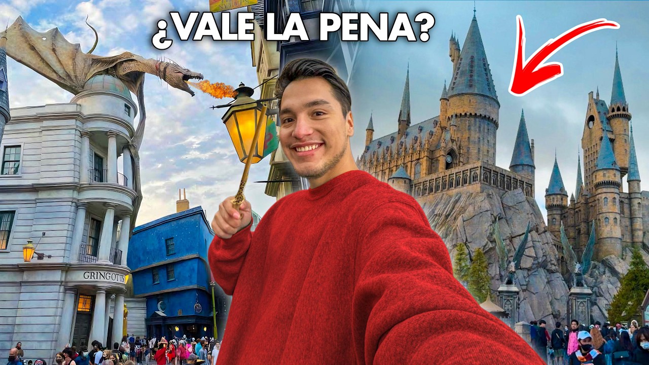 Visité el MÁGICO MUNDO de HARRY POTTER 🧙🏻‍♂️😱 Universal Studio