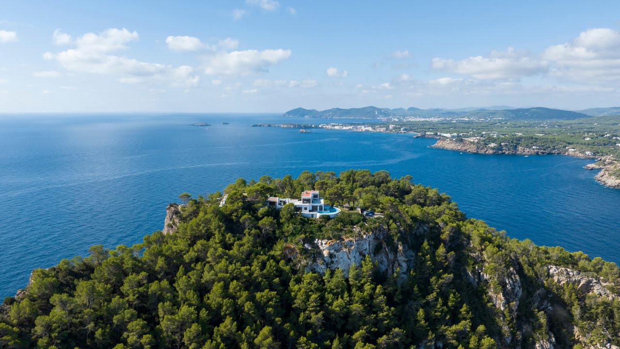 For sale, a sprawling oceanside estate with panoramic sea and sunrise views