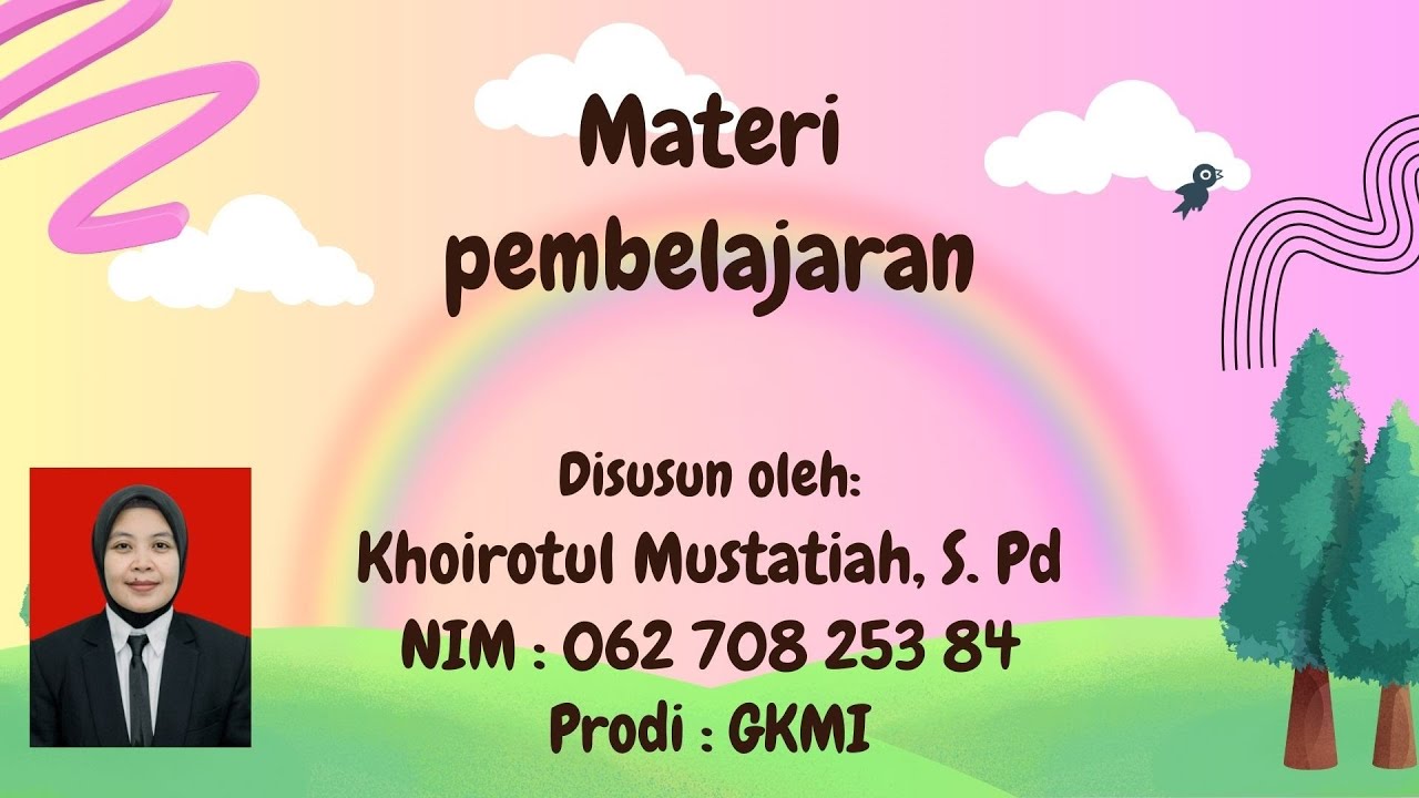Materi Pembelajaran pendidikan pancasila (Bagian - Bagian Rumah) pada Kelas 1 SD 