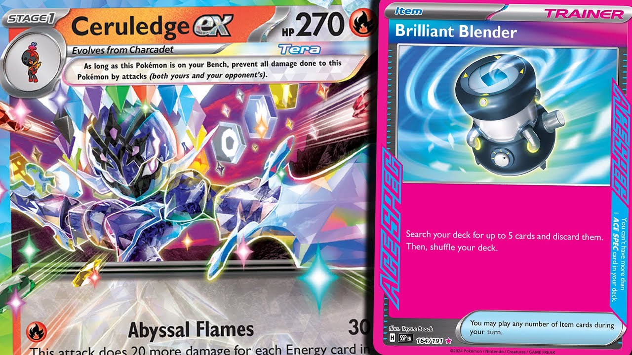 Ceruledge ex Can KO Anything With Ease!