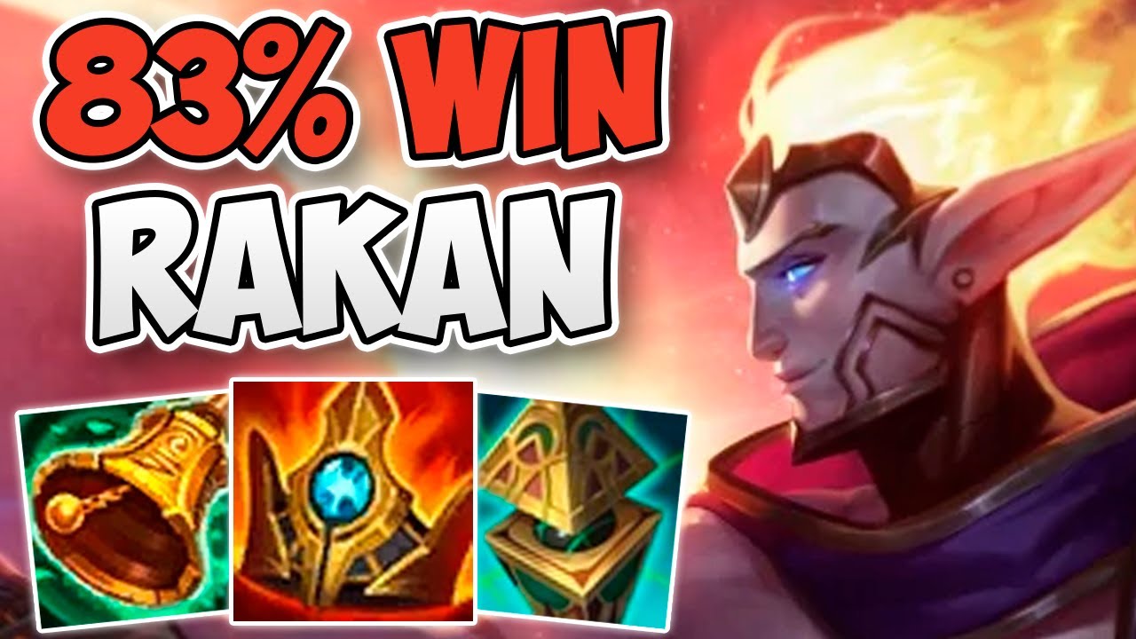 KOREAN CHALLENGER RAKAN WITH A 83% WIN RATE! | CHALLENGER RAKAN SUPPORT GAMEPLAY | Patch 12.3 S12