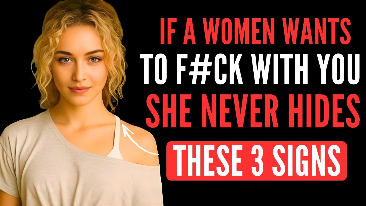 REVEALED: 3 Clear Signs a Woman Wants Intimacy With You | Female Psychology