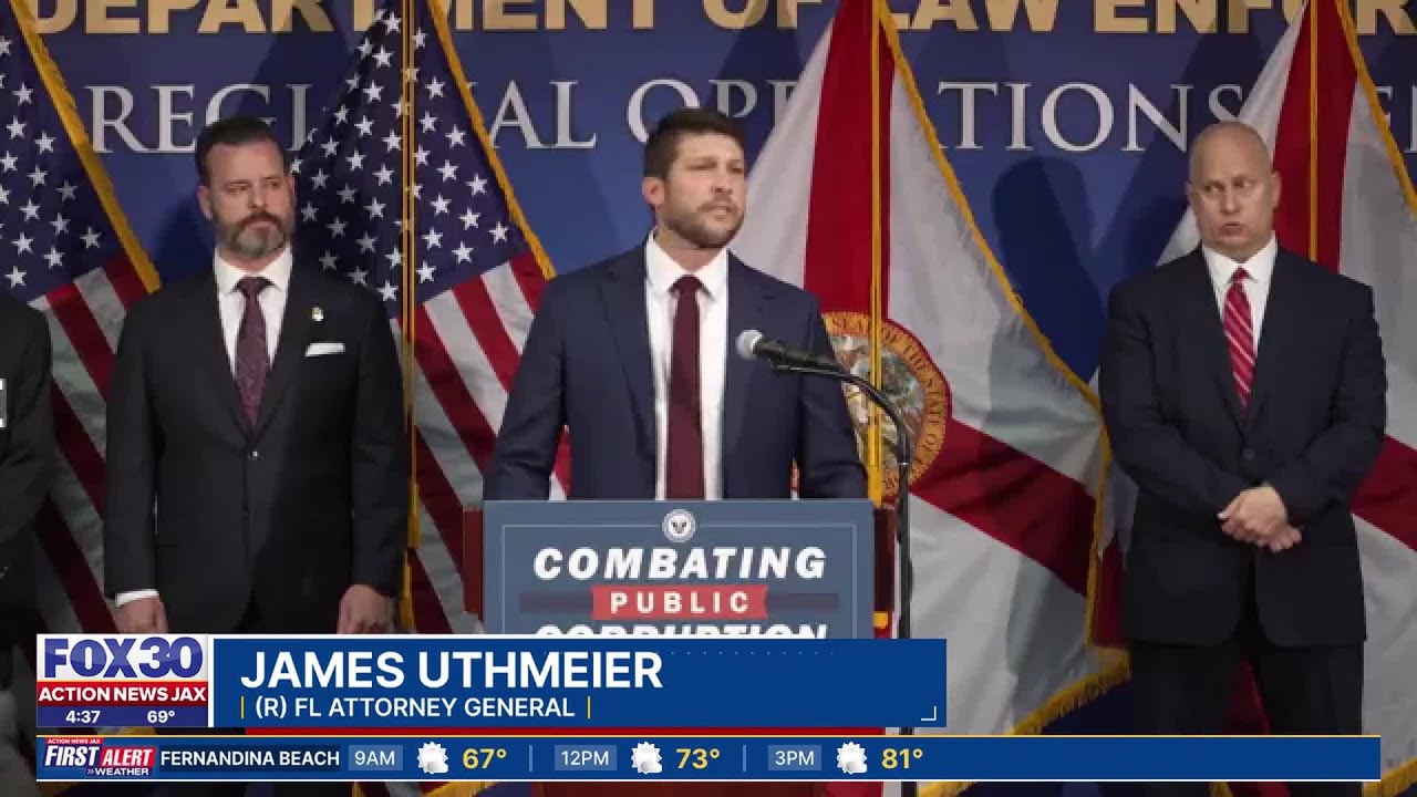 Florida AG announces new Public Integrity Unit, defends his part-time $100K salary UF job
