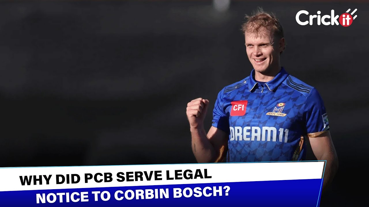 Why Did Corbin Bosch Ditch PSL for IPL 2025? | PCB's Legal Notice Explained