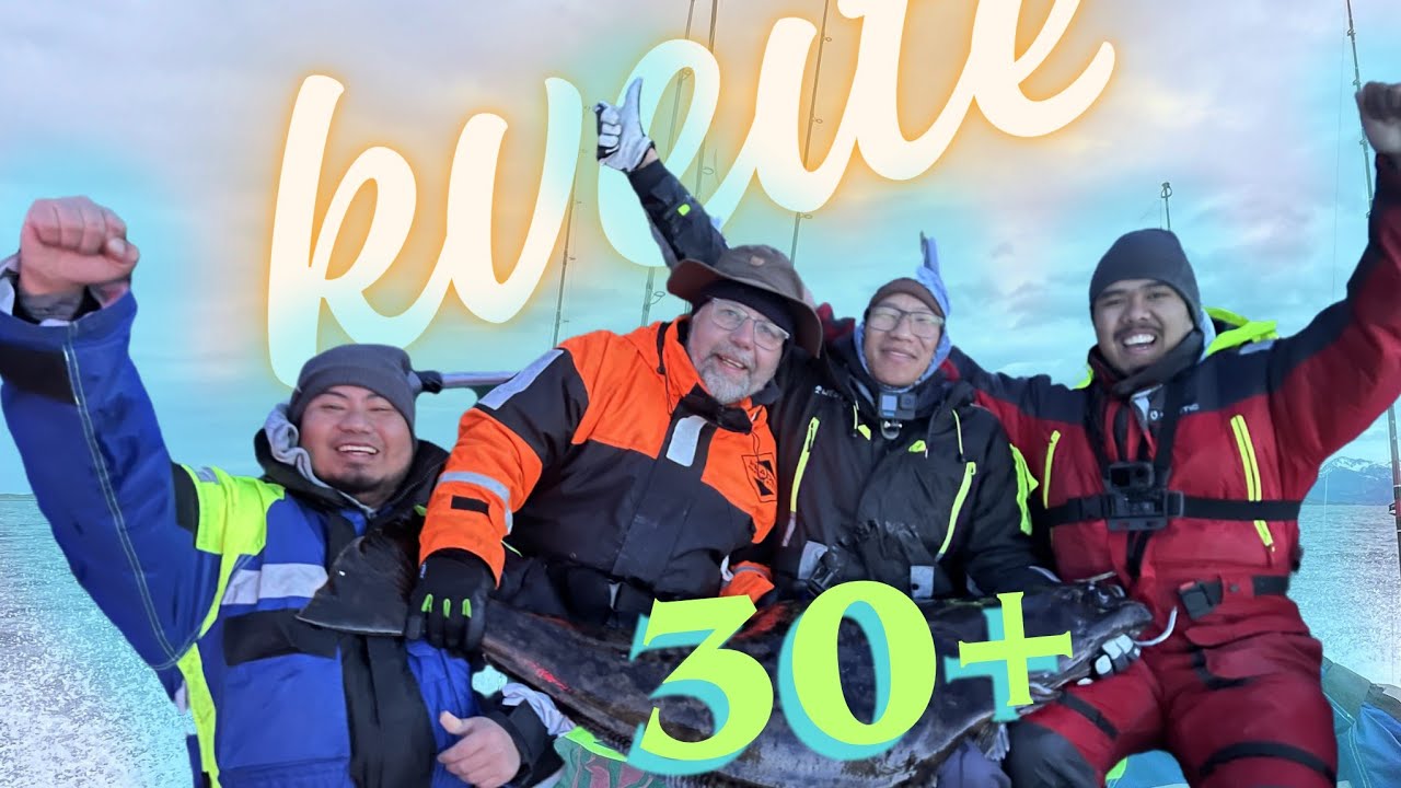 Fiske i Norge efter Gigantiska Flundror