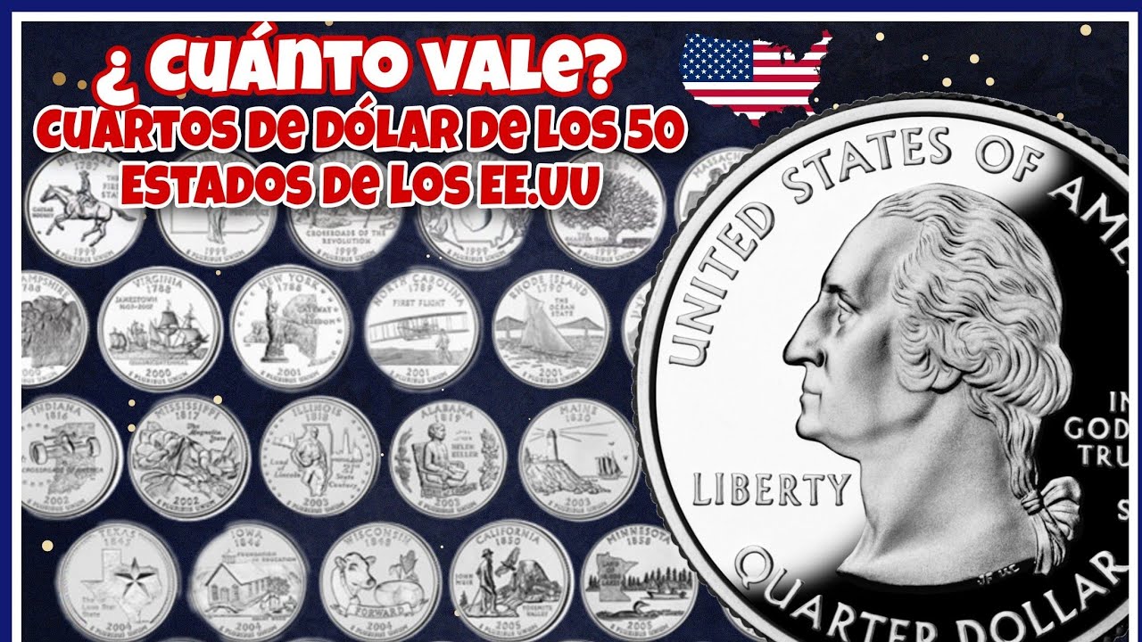 Quarters from the 50 U.S. States 🇺🇸 - How much are they worth? 🪙💵$$