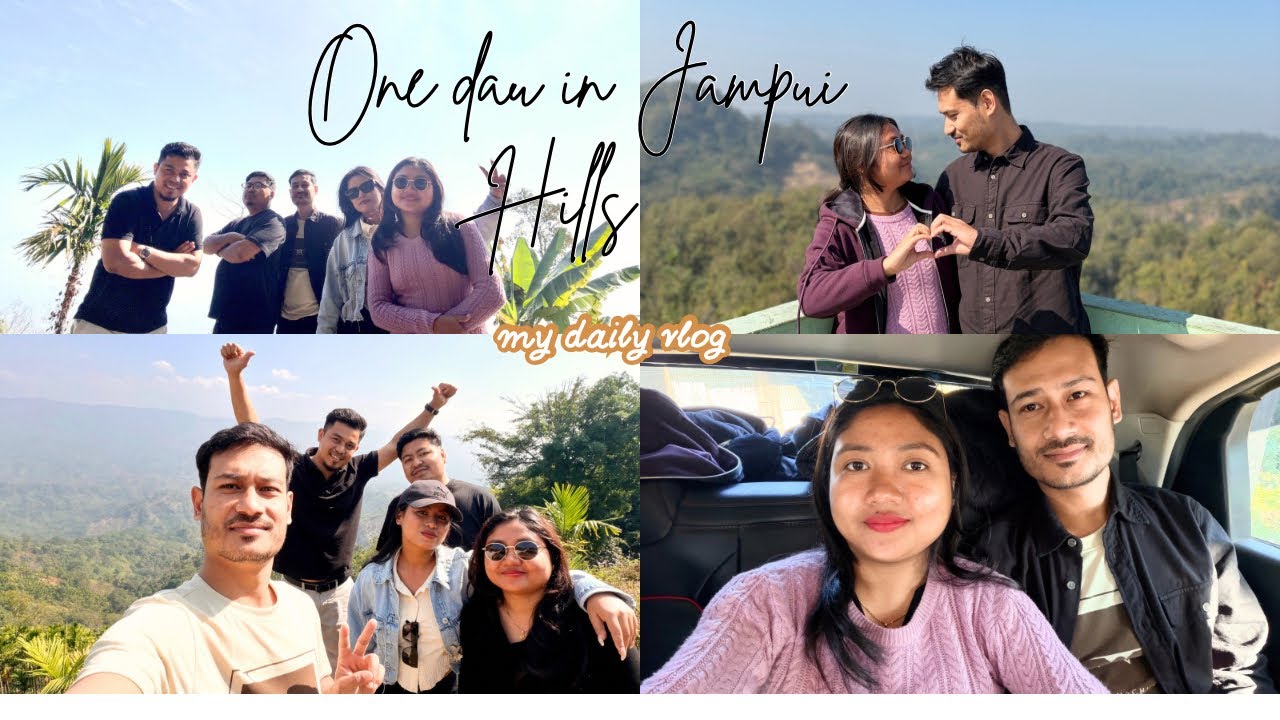 JAMPUI HILLS Vlog 🏞️🍃💚#dailyvlog #travelvlog 