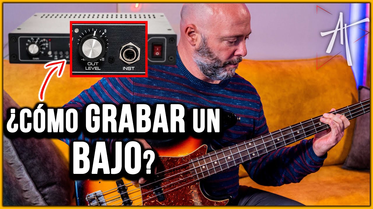 🎸 Técnica PROFESIONAL para grabar un BAJO ELÉCTRICO (ft.  Enzo Apicella y Luis del Toro)