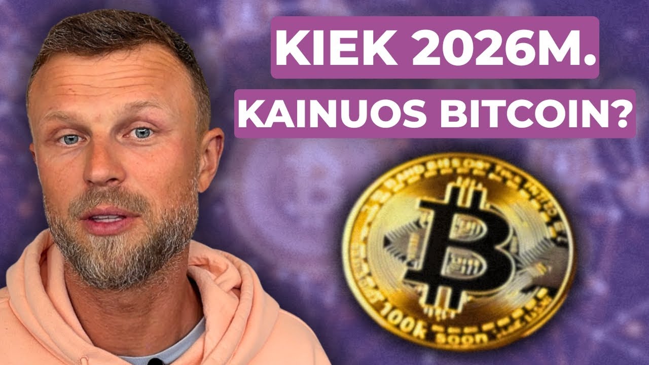 Mano Bitcoin prognozės 2026 metams