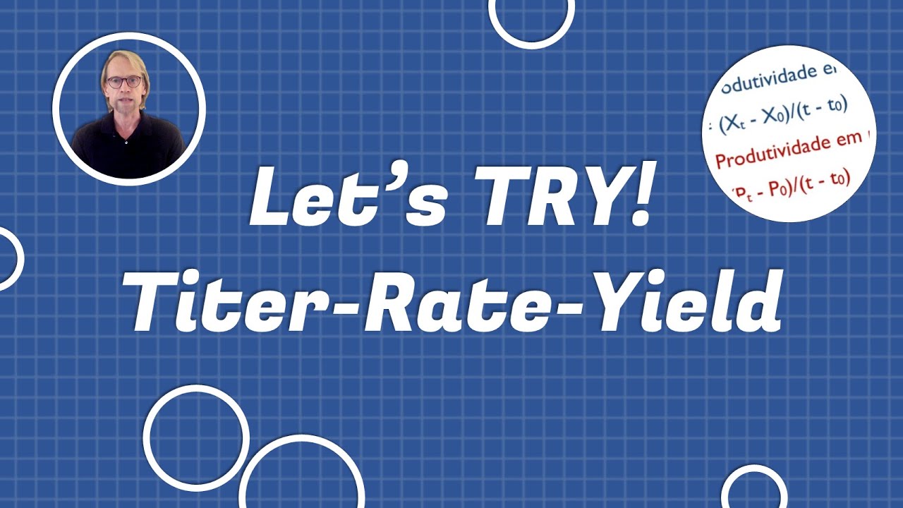 MASTERCLASS #1: TITER, RATE AND YIELD