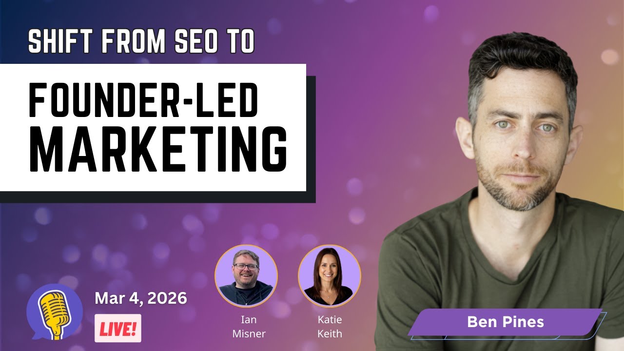 Stop Relying on SEO: The Case for Founder-Led Marketing