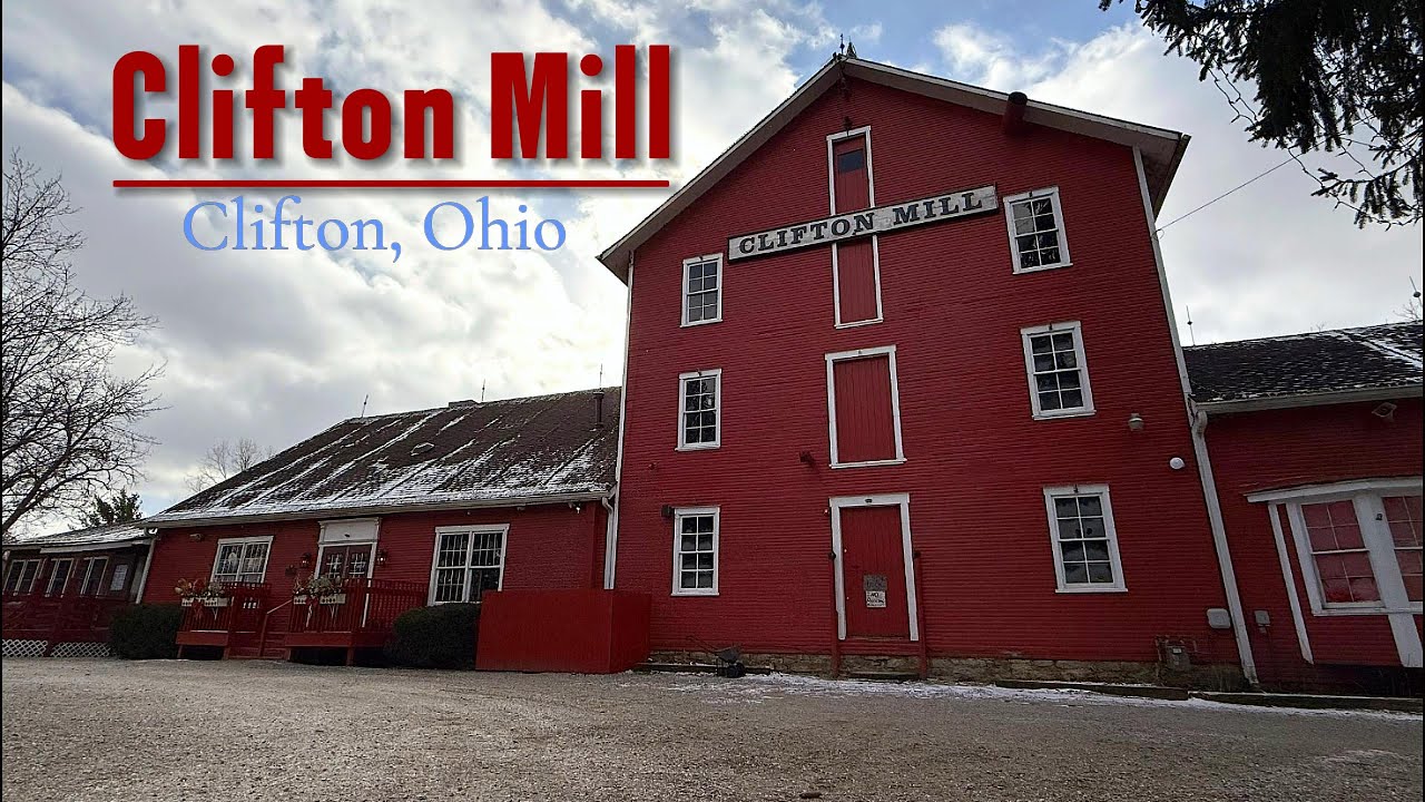 Historic Clifton Mill in Clifton, Ohio for Breakfast