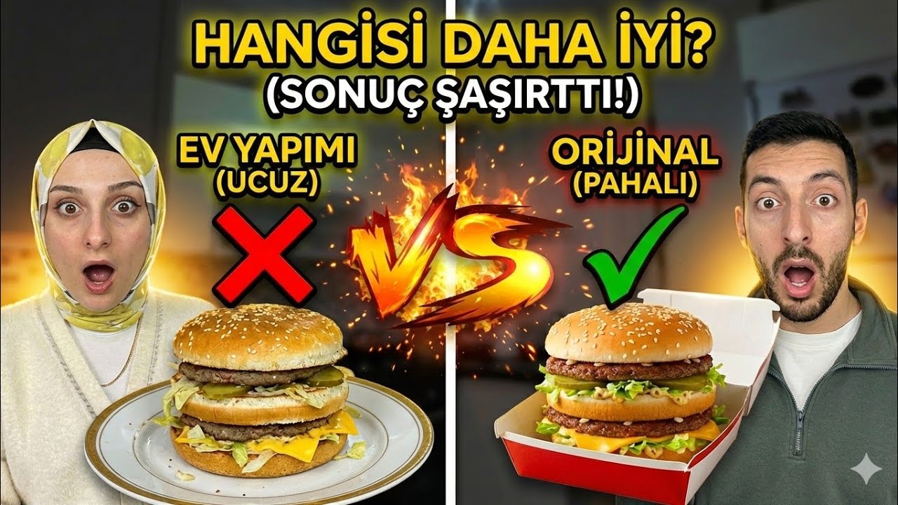Evde Big Mac Yaptık! Sonuç Şaşırttı 🍔