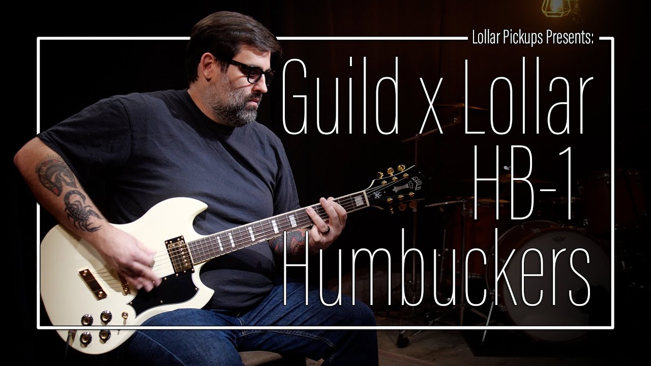LOLLAR PICKUPS - Guild x Lollar HB-1 Demo - NO TALKING