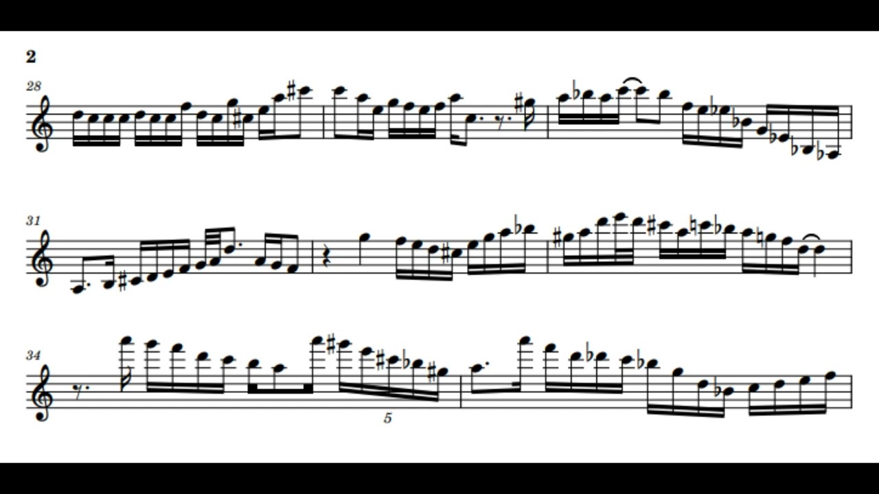 Buddy DeFranco - Autumn Leaves (Clarinet Solo Transcription)