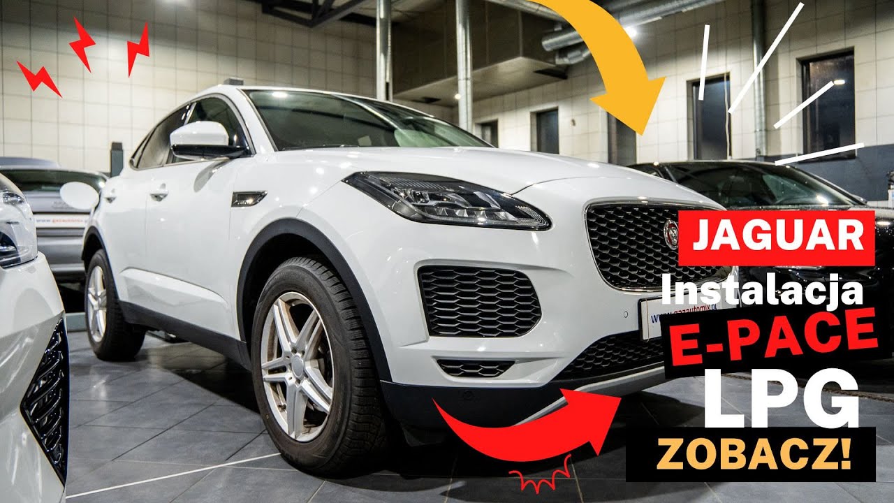 Jaguar E-Pace z zamontowaną instalacją LPG - Sprawdź jak to działa!