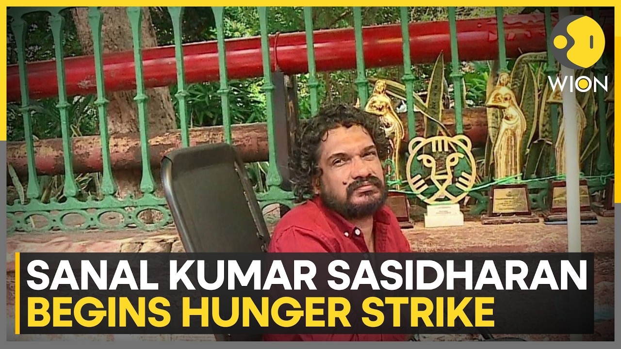 Sanal Kumar Sasidharan Begins Hunger Strike, Demands Hema Committee Report | WION News