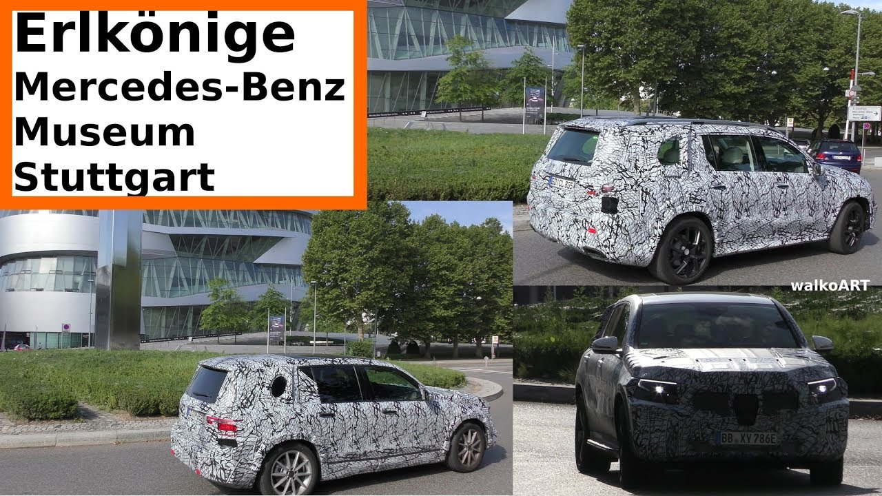 Mercedes Erlk&ouml;nige - Mercedes-Benz Museum Stuttgart - GLB - GLS - EQC prototypes Mercedes Museum