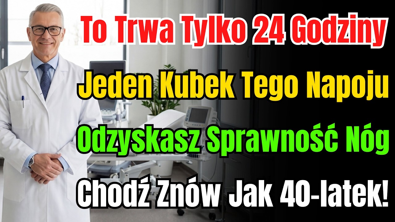 Masz Ponad 60 Lat? Ten Napój Radykalnie Poprawia Krążenie Krwi W Nogach Oraz Stopach!