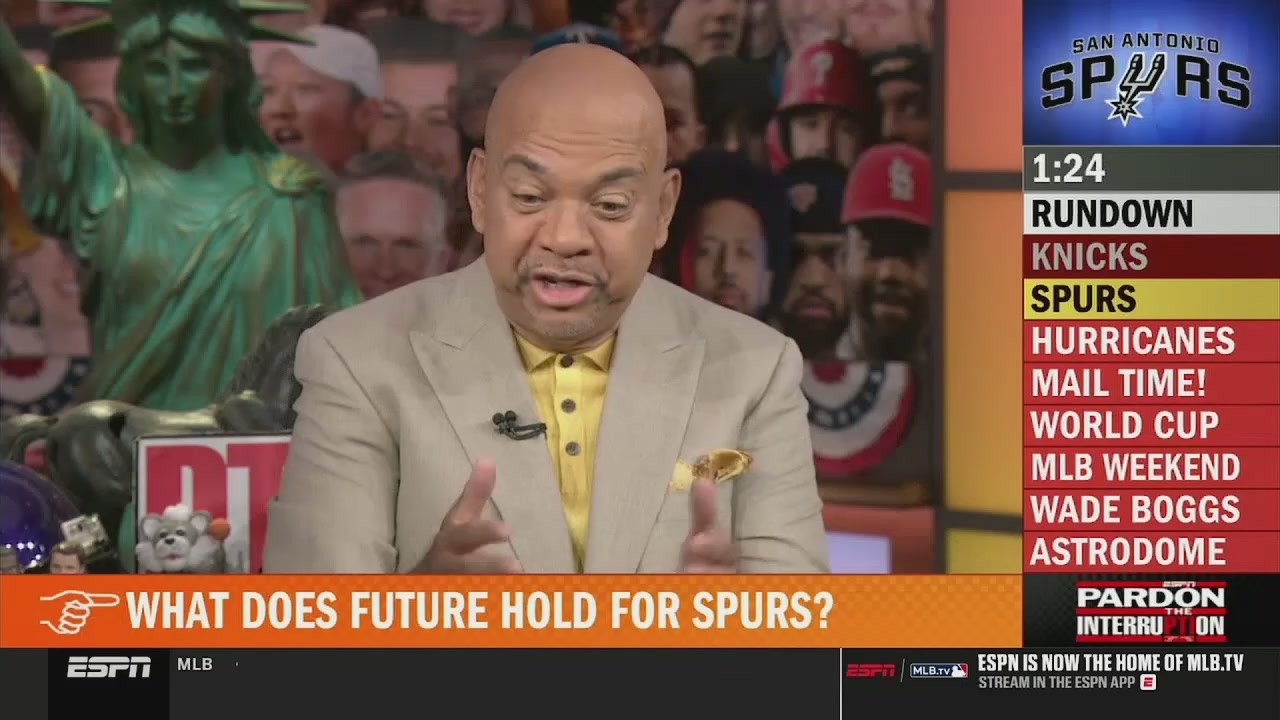 Pardon The Interruption | Wilbon on Spurs next move after NBA Finals loss, Giannis to Heat coming?