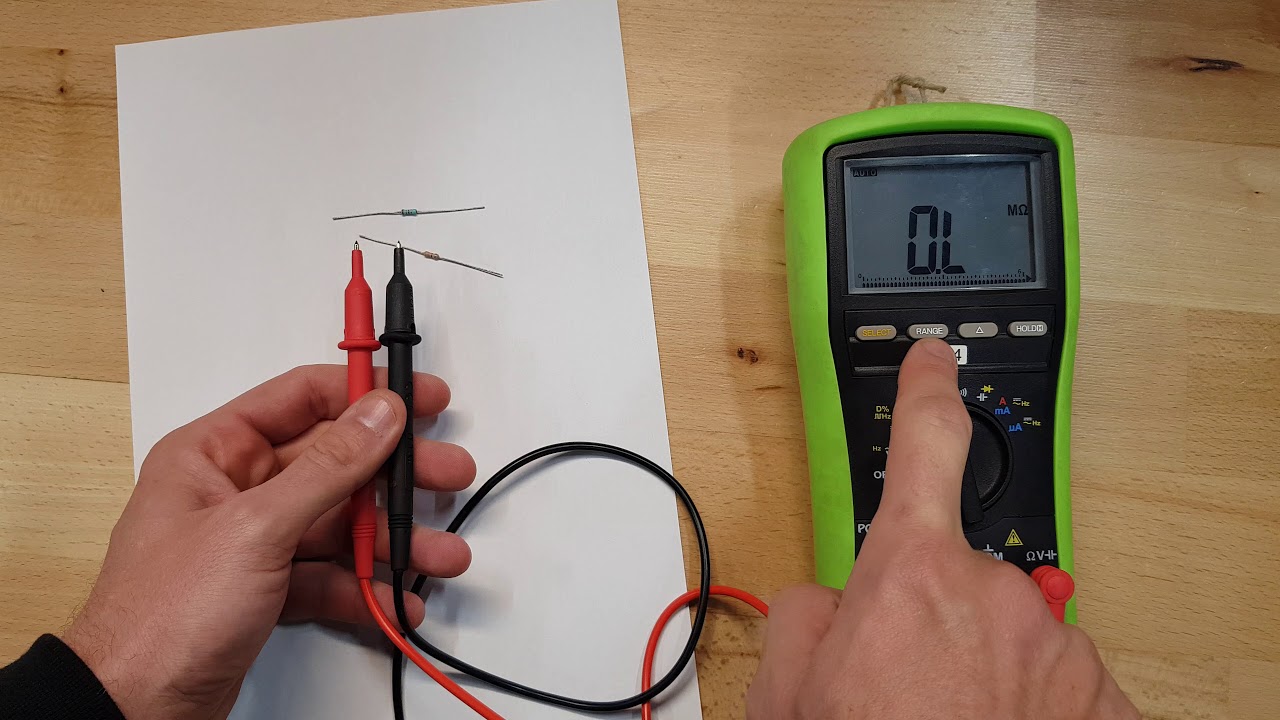 Måling af modstand og gennemgang (2)