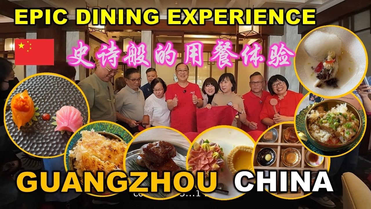 Epic Dining Experience | 史诗般的用餐体验 | 桃园馆 - 花园酒店 | PEACH BLOSSOM | GARDEN HOTEL | GUANGZHOU | CHINA