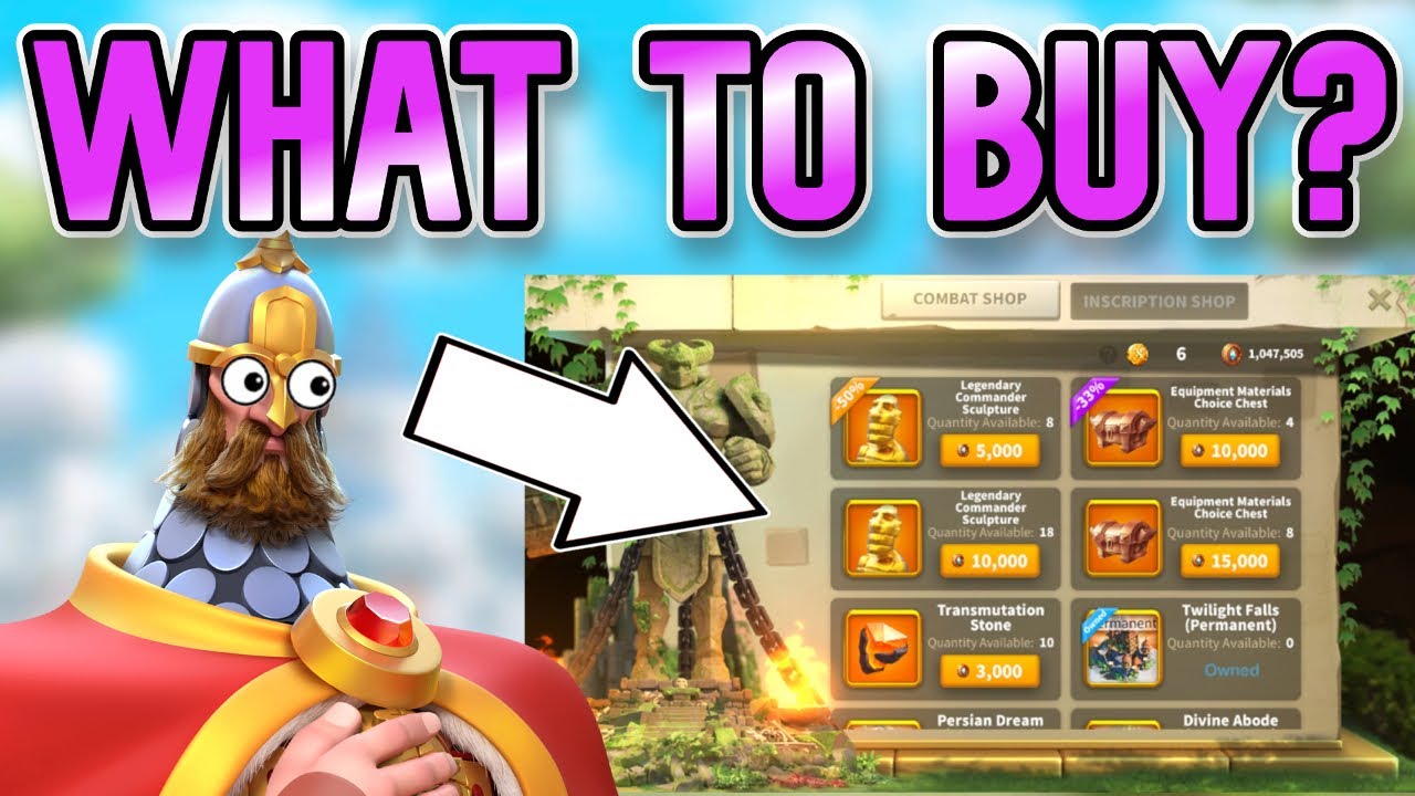 The BEST Items to Buy in the KVK Shop in 2024 | Rise of Kingdoms