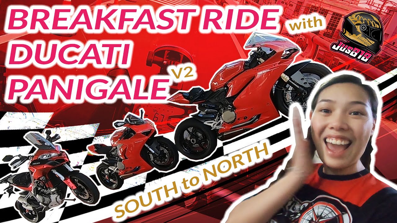 Breakfast Ride at Amante with my Ducati Panigale V2