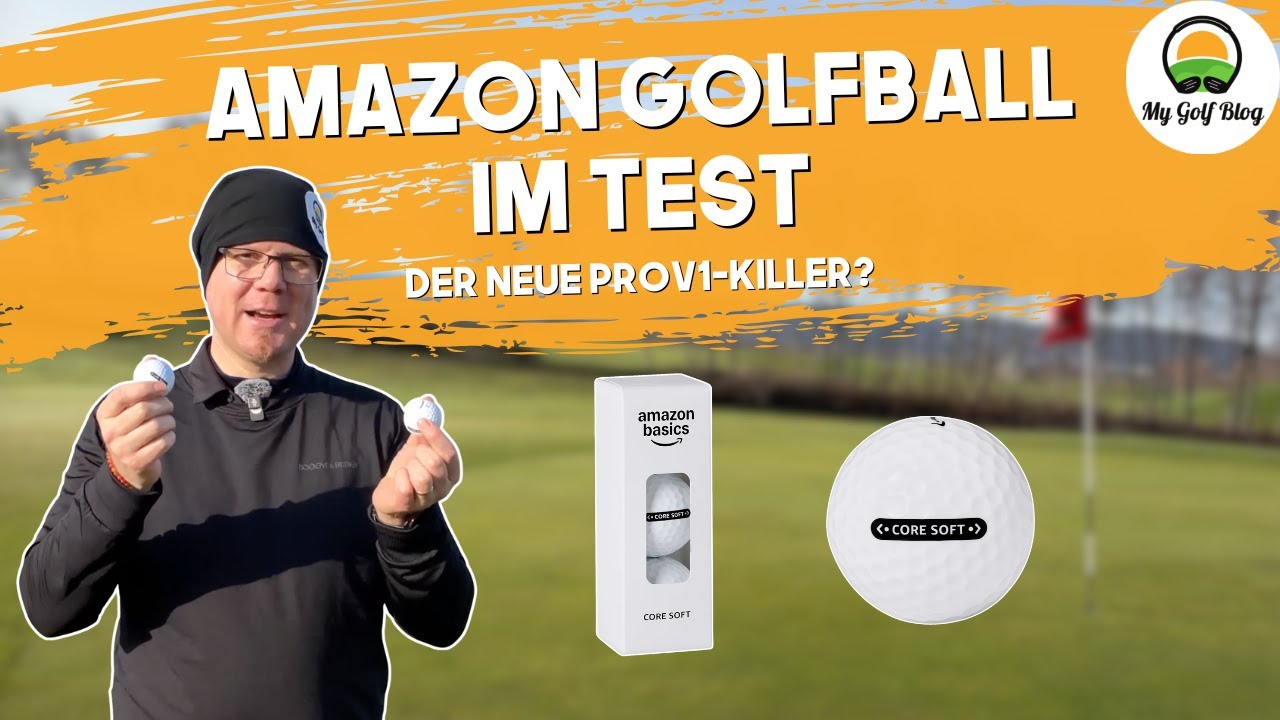 Amazon Basic Golf Ball im Test // Was taugt der Amazon Golfball?