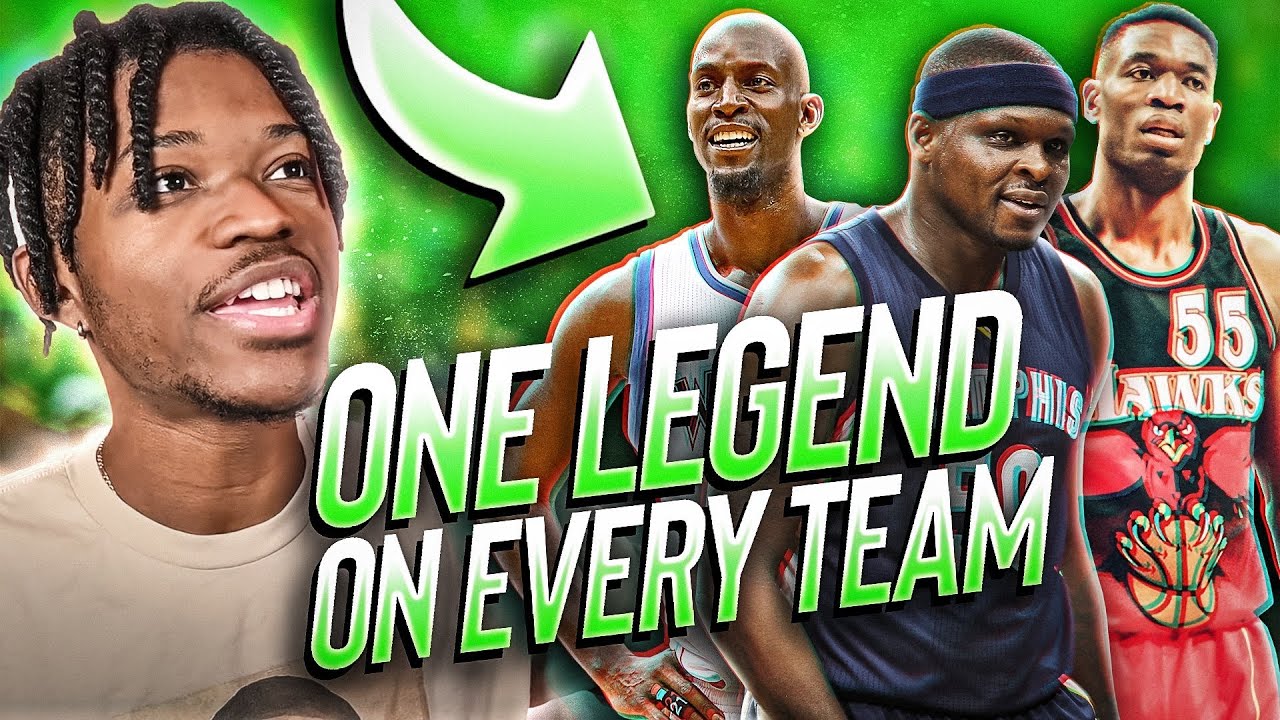 I Added a RANDOM Legend To Every NBA Team in 2K22