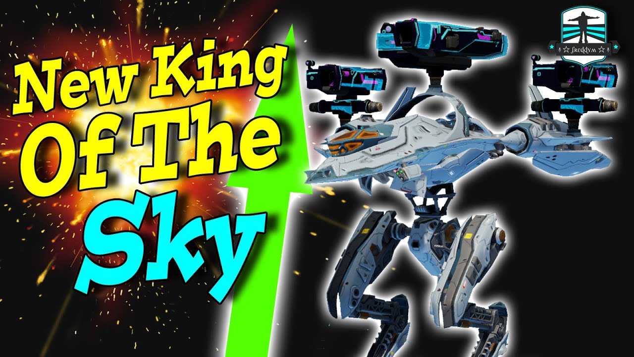 New King Of The Sky - War Robots Nuo Best Build