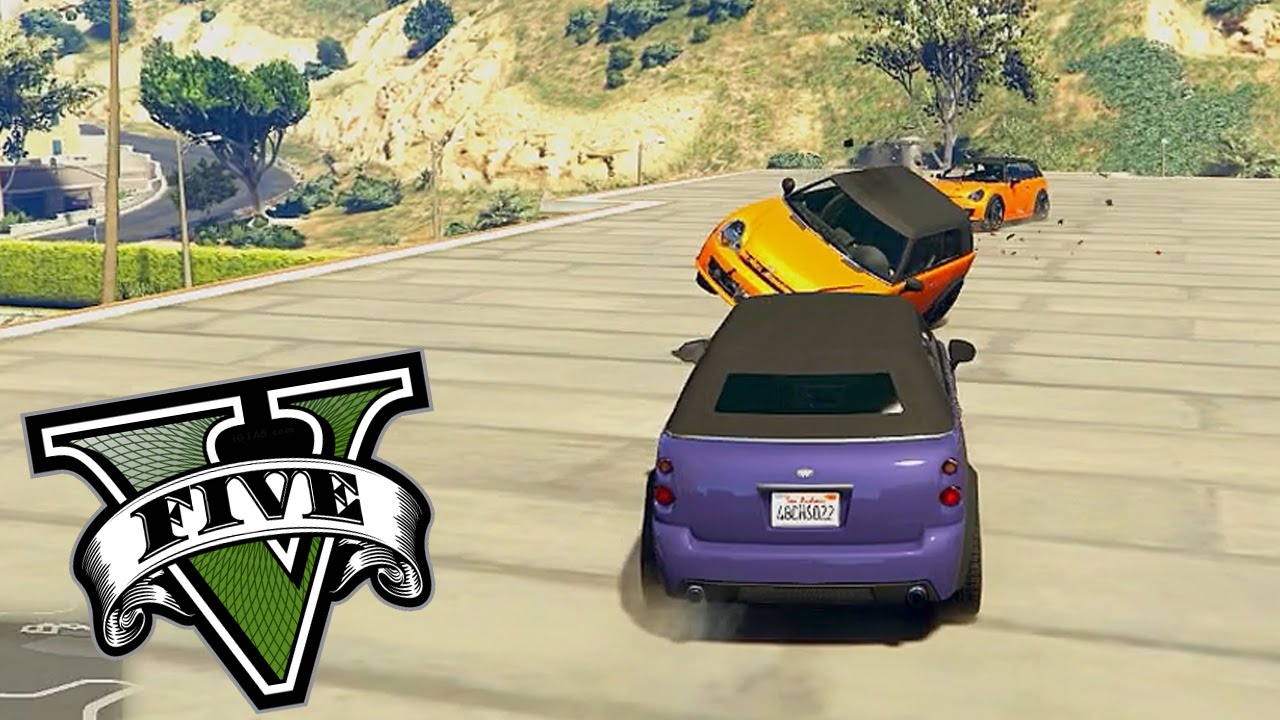 GTA V Online - SUMÔ DE CARROS, O MODO MAIS ENGRAÇADO!!