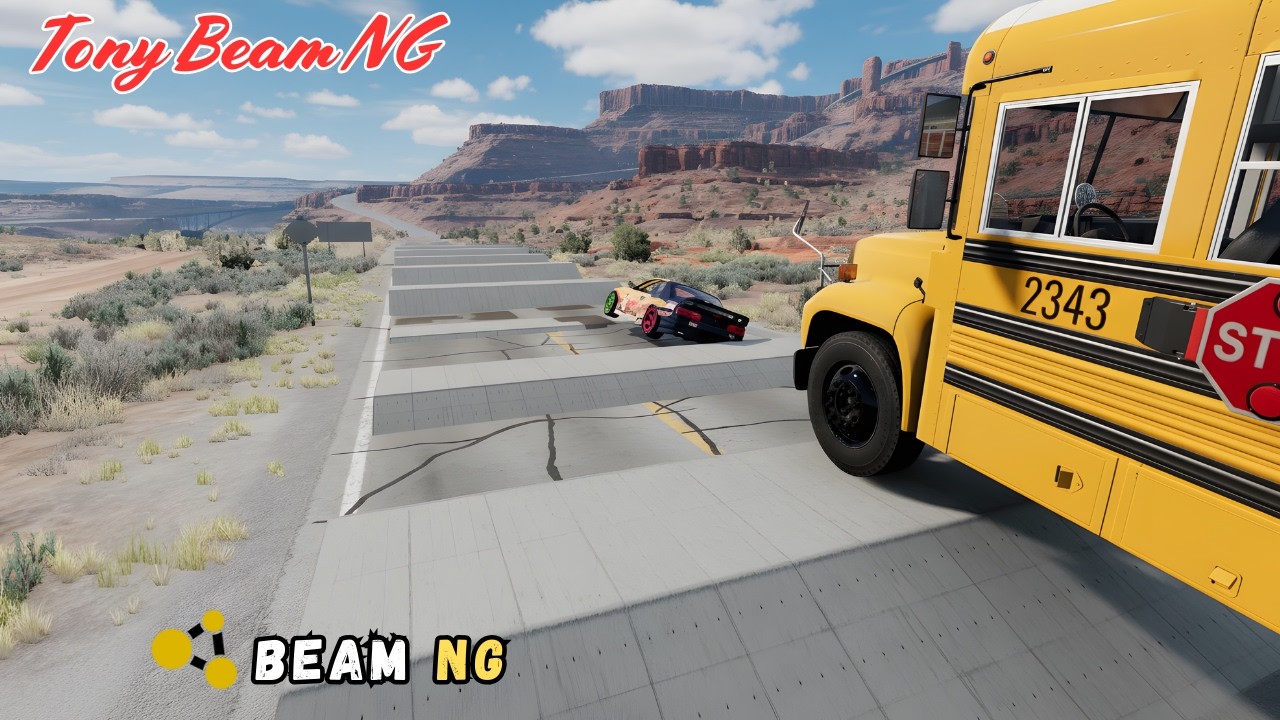 Supercars vs Speed Bumps| BeamNG.drive